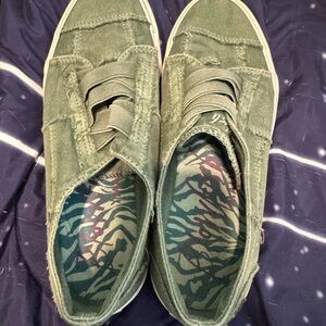 Blowfish Olive Green Sneakers